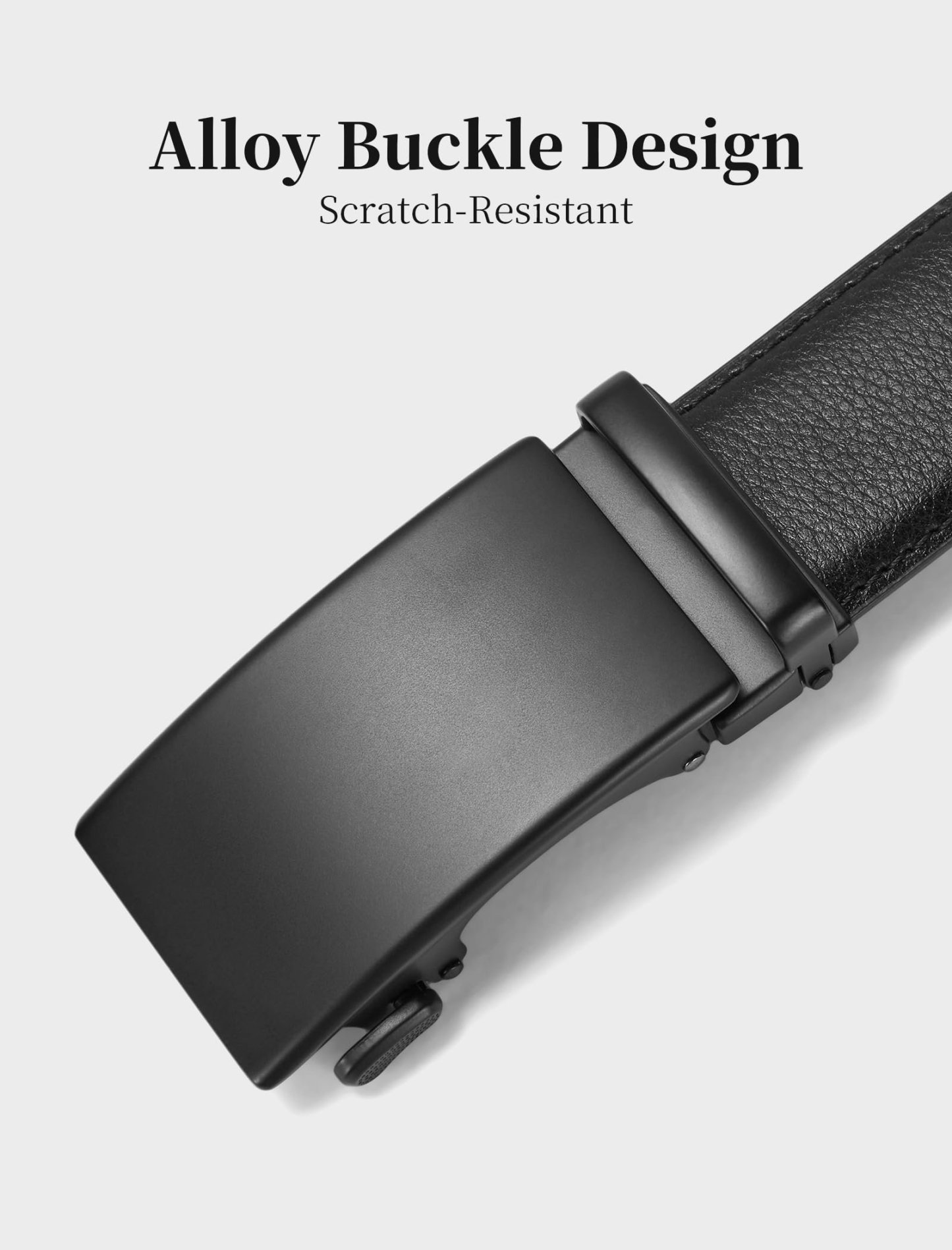 Mens Ratchet Belt Leather