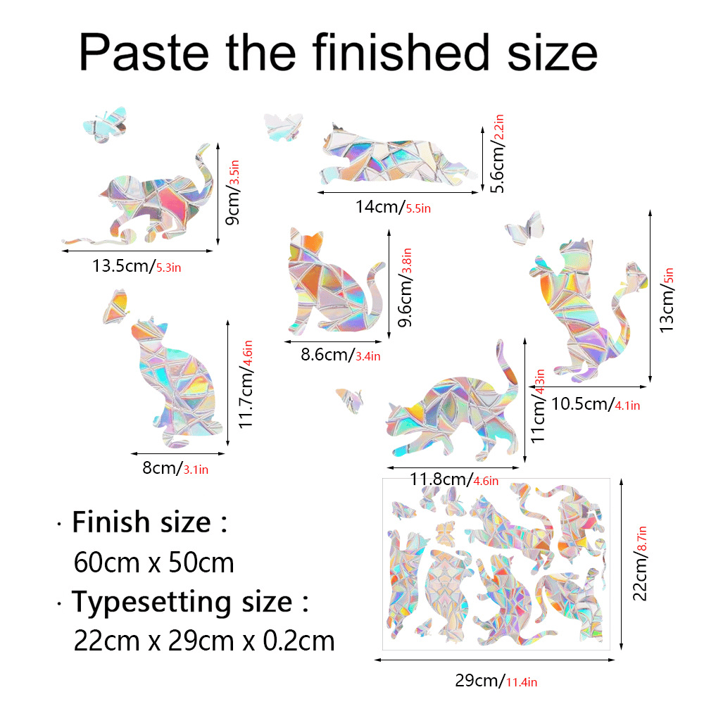 🎁2025 Hot Sale Now — Rainbow Prism Electrostatic Glass Sticker