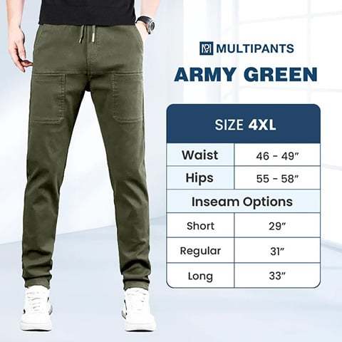 🔥2025 Hot Sale 49% OFF - MultiPants – High Stretch Multi-pocket Durable Cargo Pants