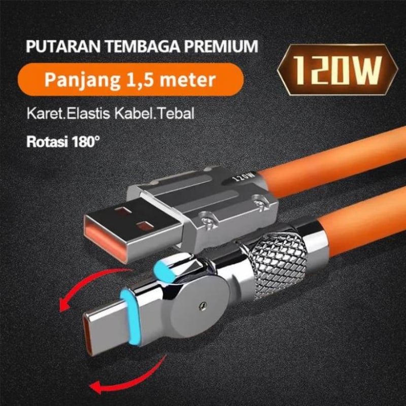 🔥2025 Hot Sale 49% OFF - ⚡540° Rotating Streamer Data Cable
