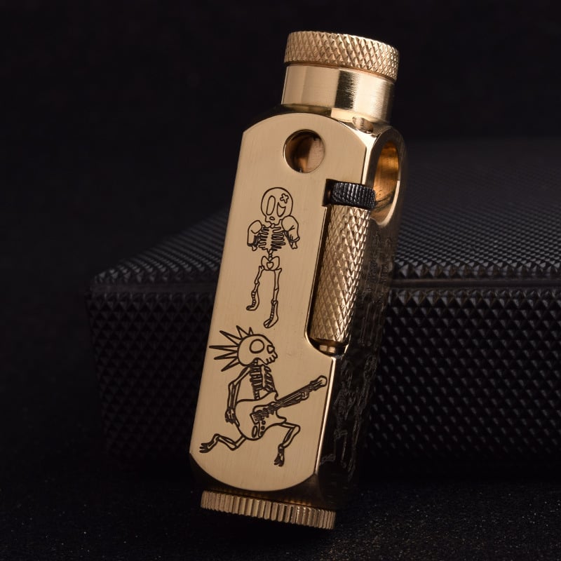 🔥Final Hot Sale-49% OFF🔥 Vintage Brass Kerosene Lighter