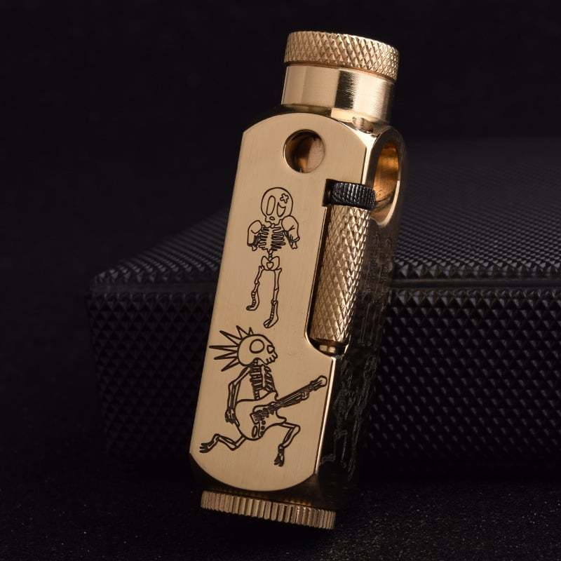 🔥Final Hot Sale-49% OFF🔥 Vintage Brass Kerosene Lighter