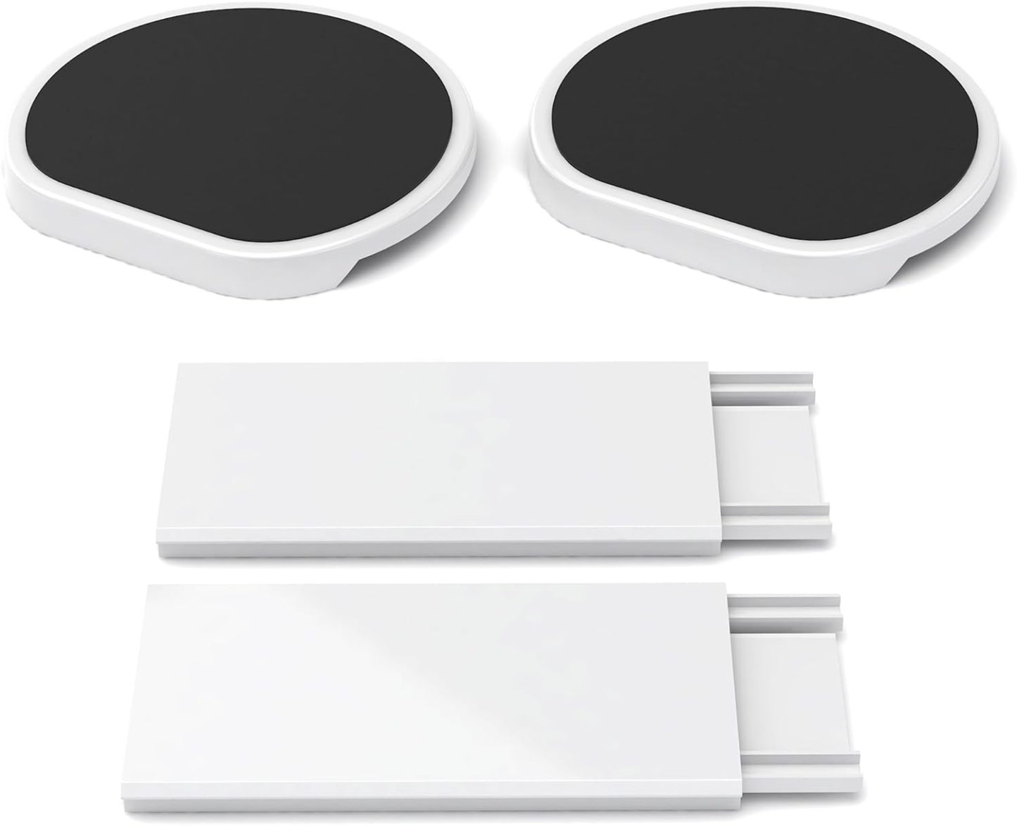 Original Dark Gray - The Lazy Susan Revolution - The First Patented Lazy Susan Turntable Expandable for Rectangular & Oblong Tables - Kitchen & Dining Tables - Great Gift! Parties & Gatherings