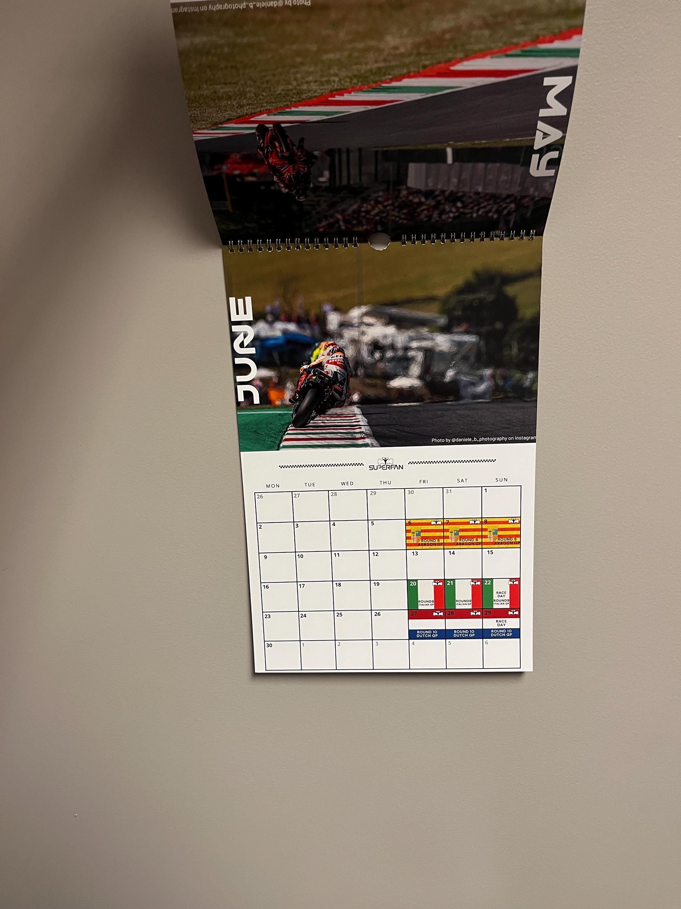 🔥LAST DAY SALE 50% OFF - Moto GP 2025 Wall Calendar | 2025 Moto GP Race Schedule