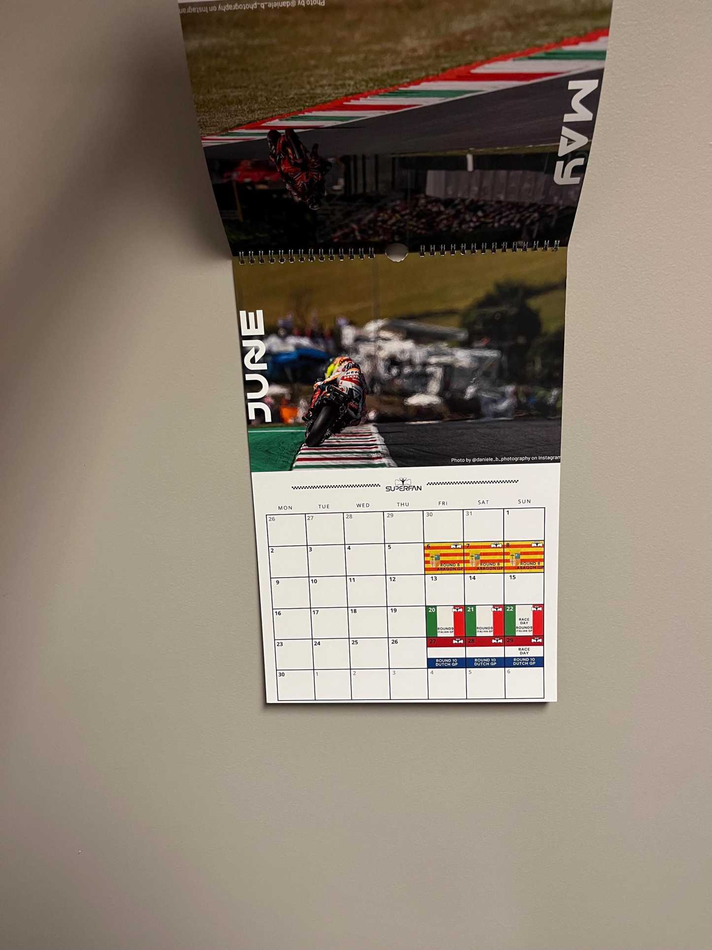 🔥LAST DAY SALE 50% OFF - Moto GP 2025 Wall Calendar | 2025 Moto GP Race Schedule
