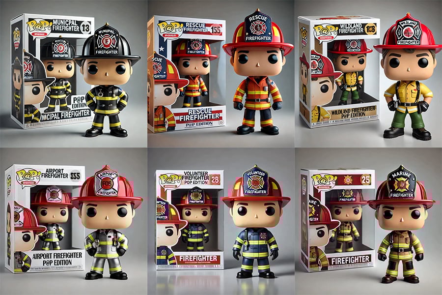 ✨Limited Sale 49% OFF✨ ✝️Pop! Firefighter Figure (BUY 2 FREE SHIPPING)