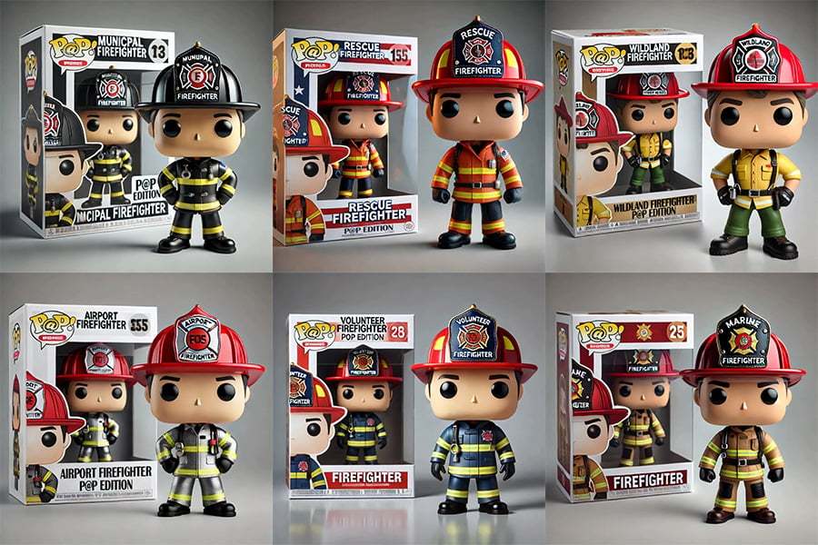 ✨Limited Sale 49% OFF✨ ✝️Pop! Firefighter Figure (BUY 2 FREE SHIPPING)