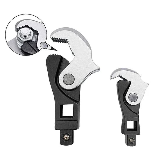 🔥Final Hot Sale-49% OFF🔥 Ratchet Movable Opening Eagle Beak Steel Bar Torque Wrench