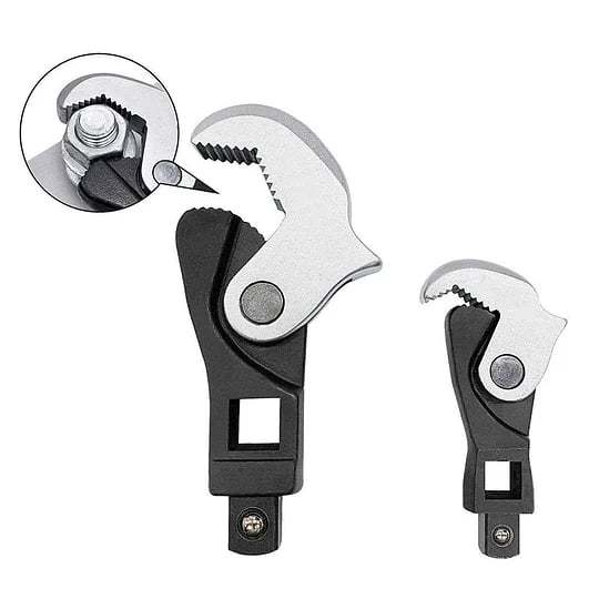 🔥Final Hot Sale-49% OFF🔥 Ratchet Movable Opening Eagle Beak Steel Bar Torque Wrench
