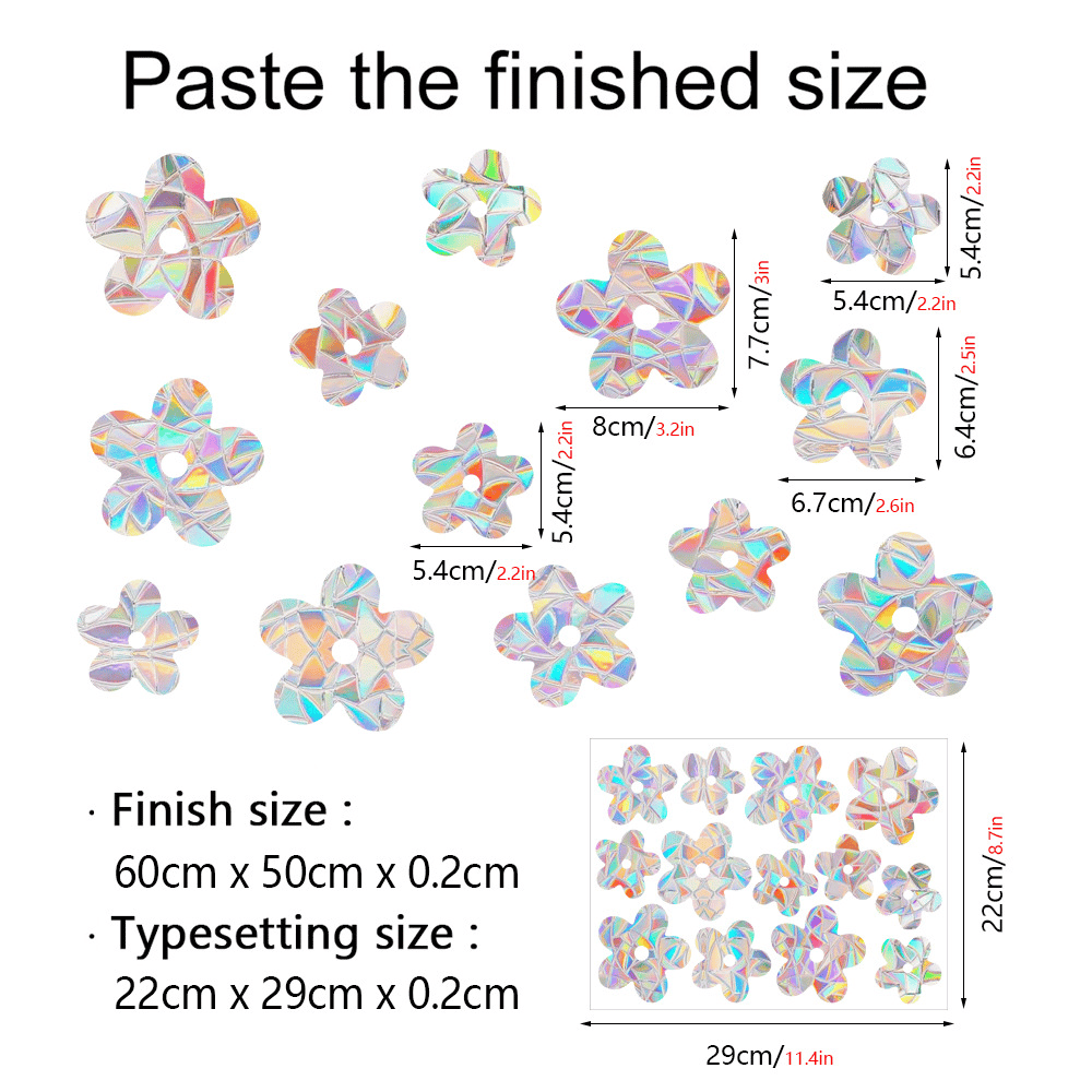 🎁2025 Hot Sale Now — Rainbow Prism Electrostatic Glass Sticker