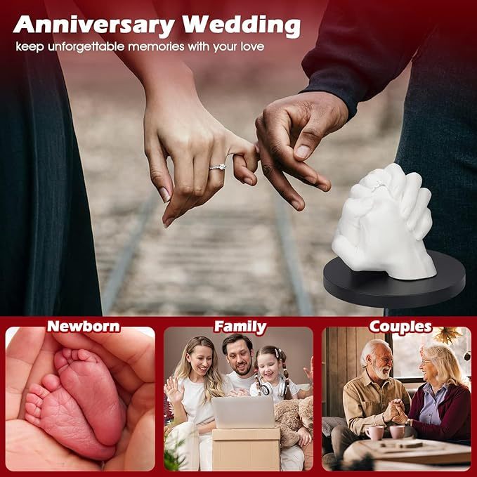 🔥2025 Hot Sale 49% OFF - Keepsake Hands Mold Powder(Capture Memories Forever)