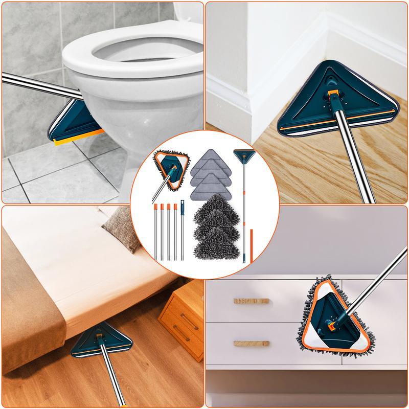 🔥Final Hot Sale-49% OFF🔥 Adjustable Long Handle Wall Cleaner  360° Spinning Head Cleaning Too - Buy 2 Free Shipping