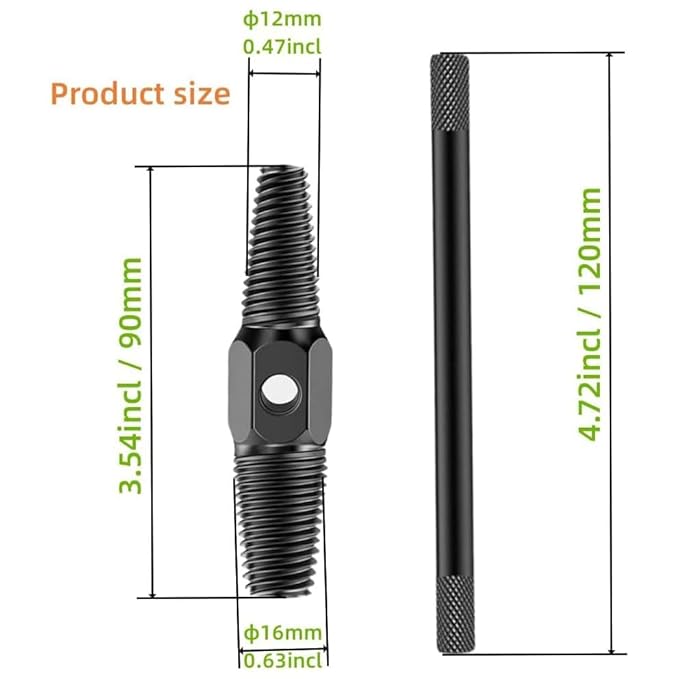 🔥2025 New Year Sale 49% OFF - Damaged Screw Extractor,Double Head Broken Screw Extractor