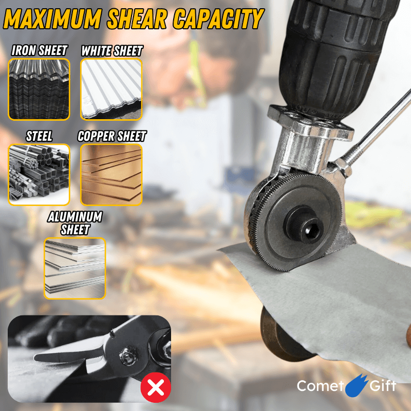 Amazideal™ - Metal Cutting Adapter for Drill