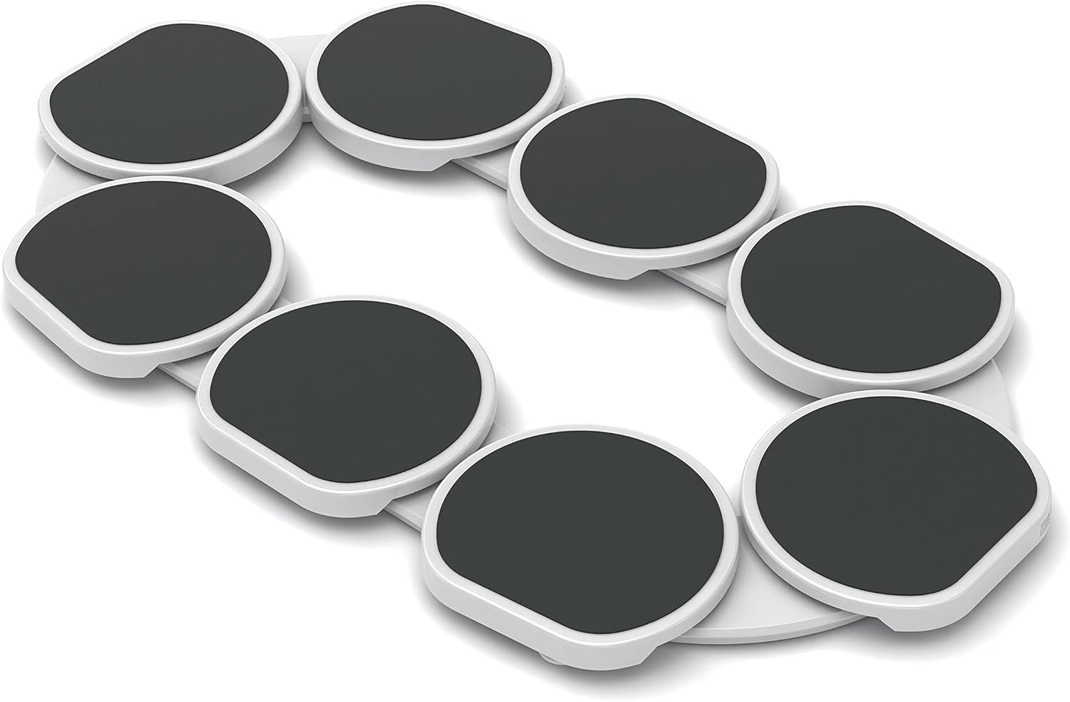 Original Dark Gray - The Lazy Susan Revolution - The First Patented Lazy Susan Turntable Expandable for Rectangular & Oblong Tables - Kitchen & Dining Tables - Great Gift! Parties & Gatherings