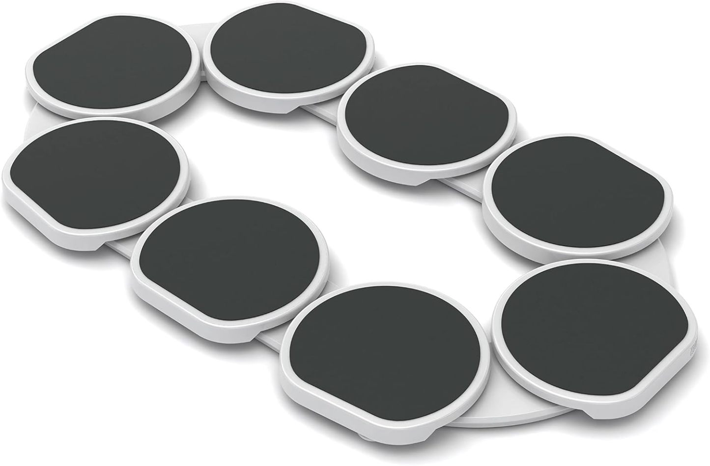 Original Dark Gray - The Lazy Susan Revolution - The First Patented Lazy Susan Turntable Expandable for Rectangular & Oblong Tables - Kitchen & Dining Tables - Great Gift! Parties & Gatherings