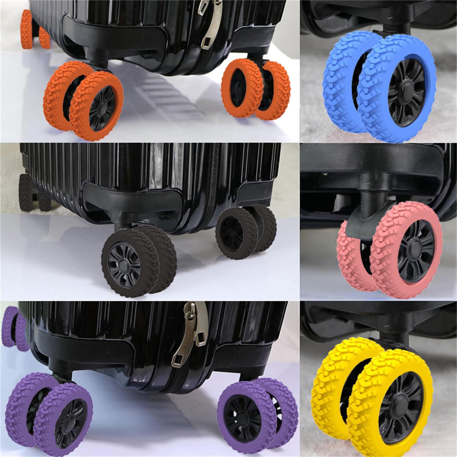🔥2025 New Year Sale 49% OFF - Luggage Suitcase Wheels Protection Covers