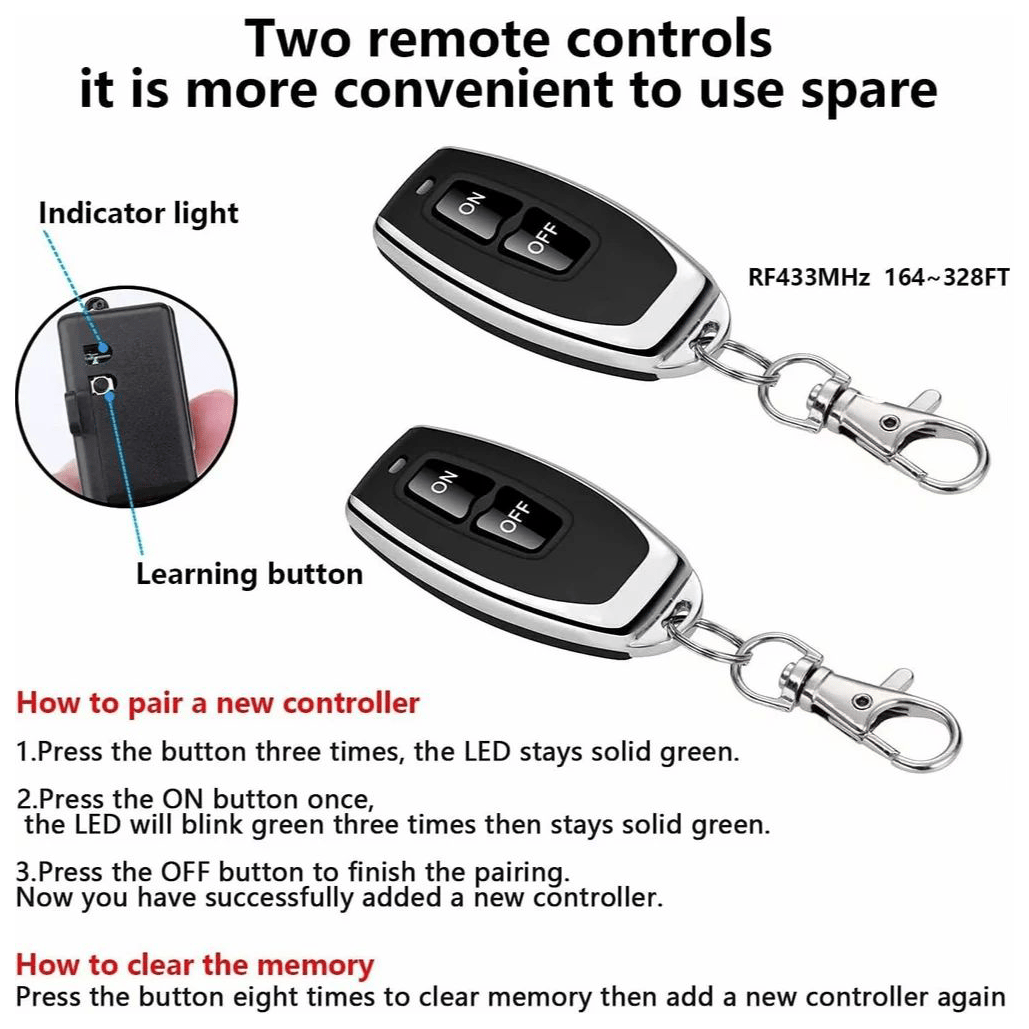 🔥2025 New Year Sale 49% OFF - Wireless Remote Switch