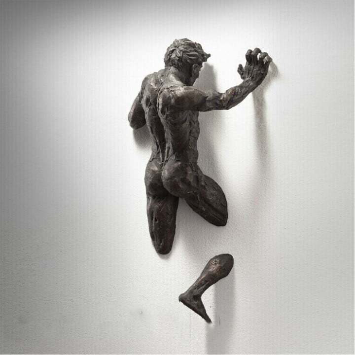 (🔥NEW YEAR SALE -  49% OFF) Art Wall Decor Human Body Sculpture