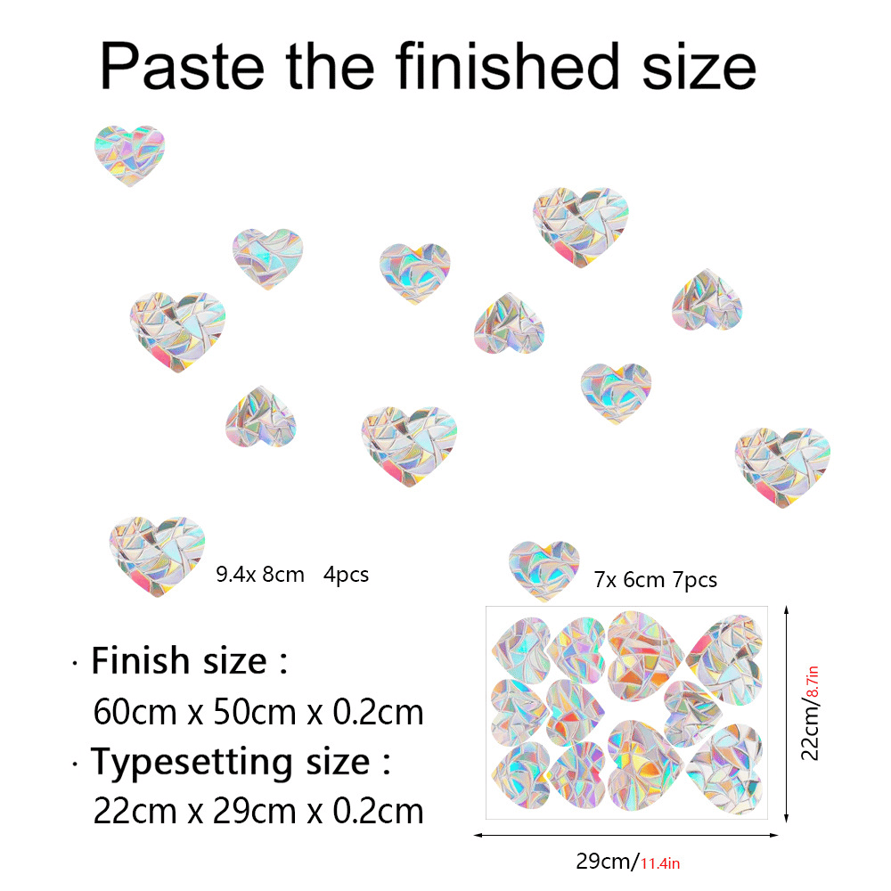 🎁2025 Hot Sale Now — Rainbow Prism Electrostatic Glass Sticker