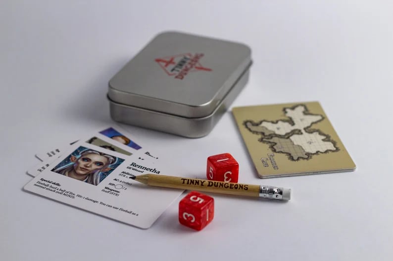 (🔥NEW YEAR SALE - 49% OFF) Minimalist Pocket RPG in a Tin Box