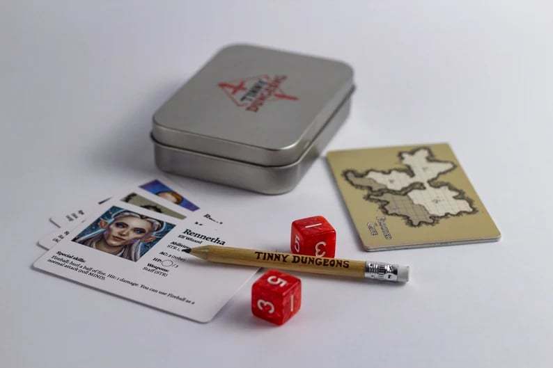 (🔥NEW YEAR SALE - 49% OFF) Minimalist Pocket RPG in a Tin Box