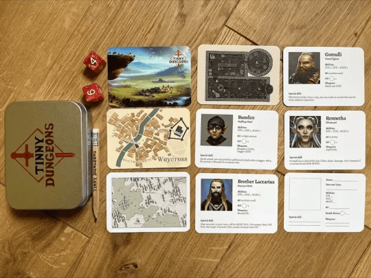 (🔥NEW YEAR SALE - 49% OFF) Minimalist Pocket RPG in a Tin Box