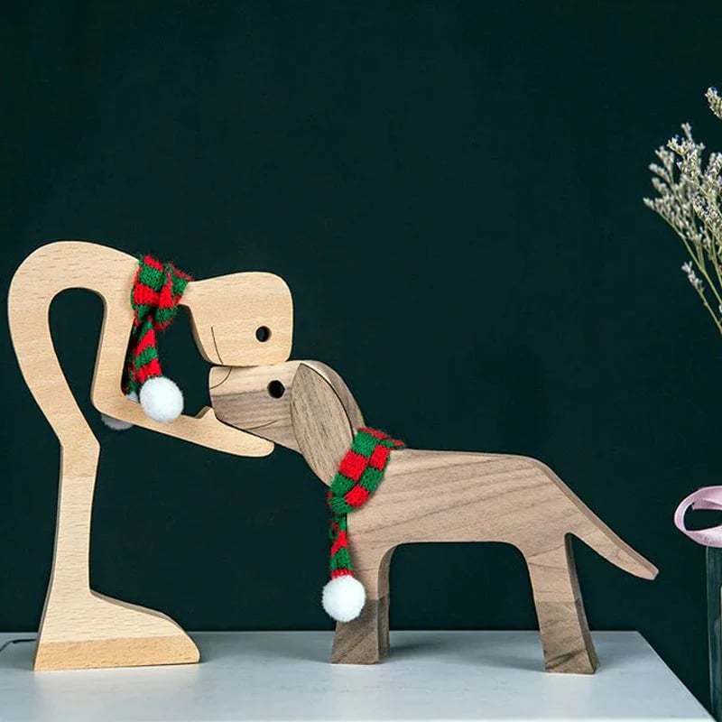 Wood Sculpture Table Ornaments