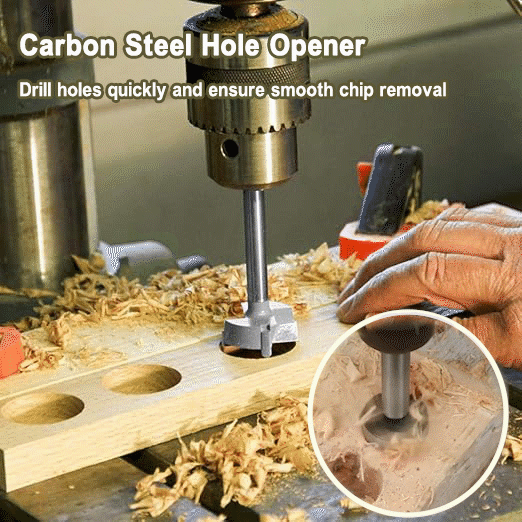 🔥Hot Sale Now 49% OFF - Round Shank Serrated High Speed Steel Hole Opener