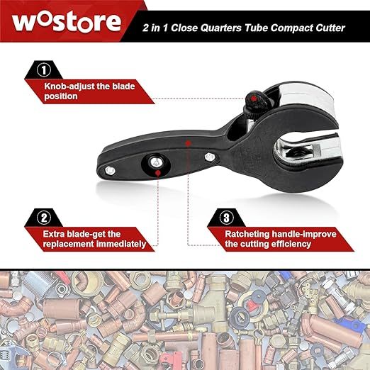 🔥2025 New Year Sale 49% OFF - Ratcheting Tubing Cutter