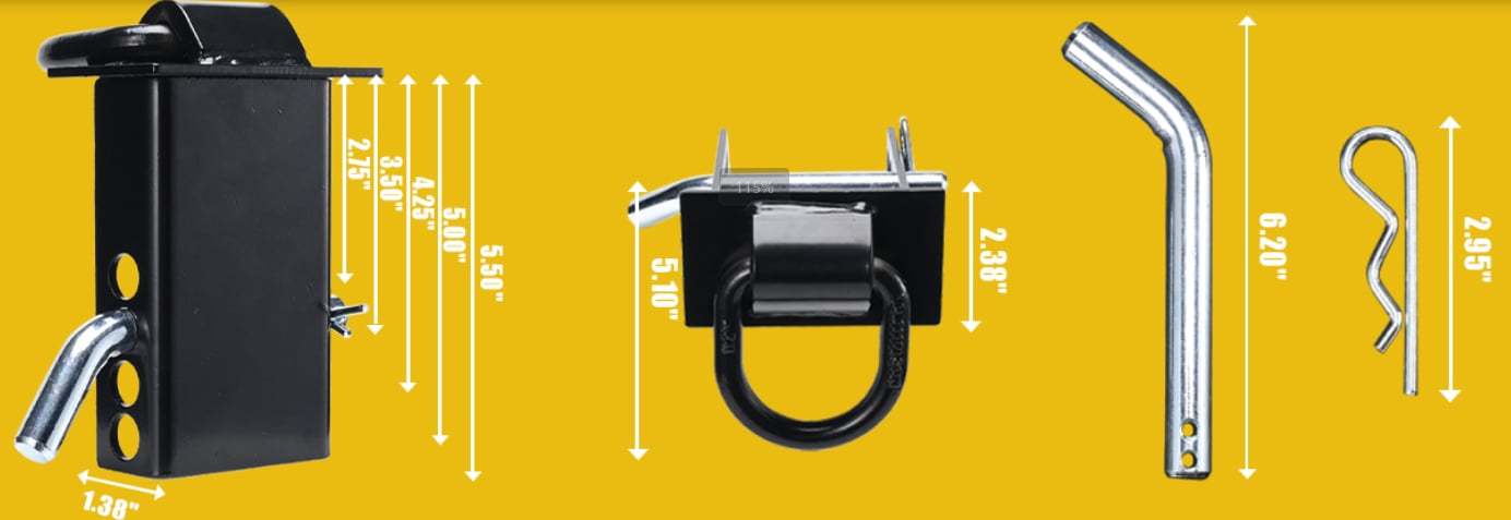🔥2025 New Year Sale 49% OFF - Heavy-Duty Removable D-Ring Tie Down for Utility Trailers