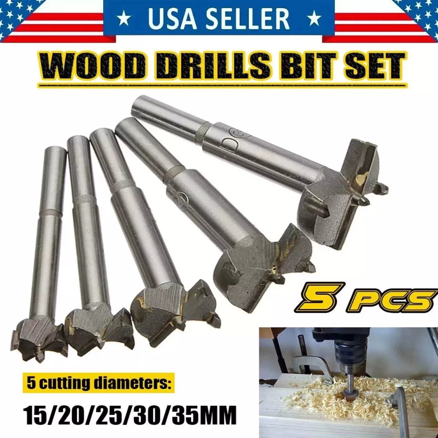 Round Shank Serrated High Speed Steel Hole Op