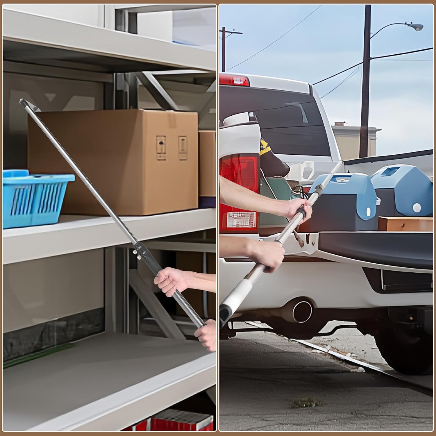 🔥2025 New Year Sale 49% OFF - Truck Cargo Grabber, Telescoping Pickup Truck Bed Retriever Tool