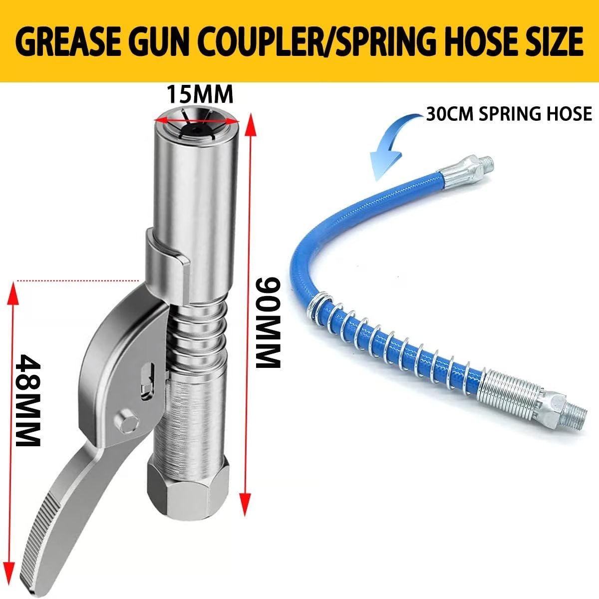 (🔥2025 Hot Sale -  49% OFF) High Pressure Quick Release Grease Coupler
