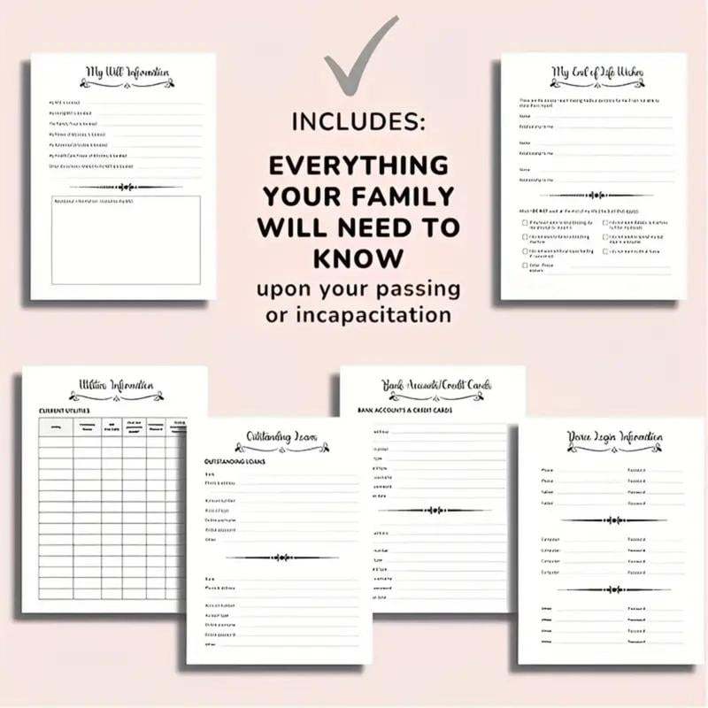 🔥Hot Sale Now 49% OFF - End of Life Planner