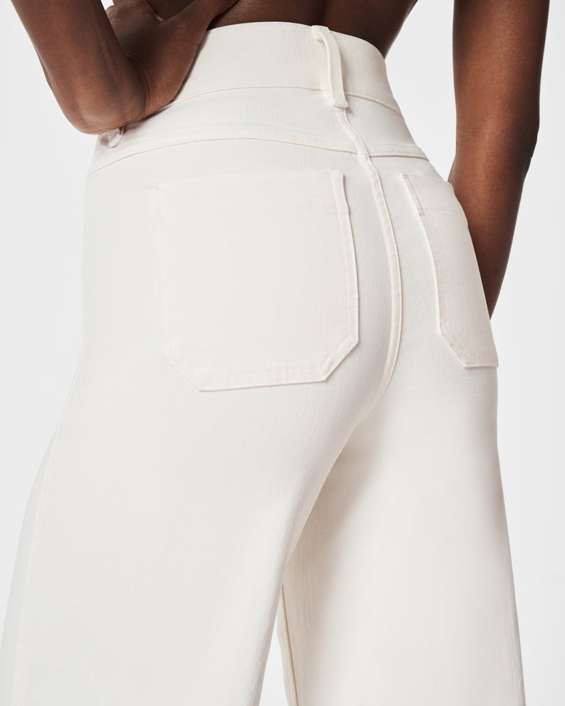 Cropped Wide-Leg Jeans