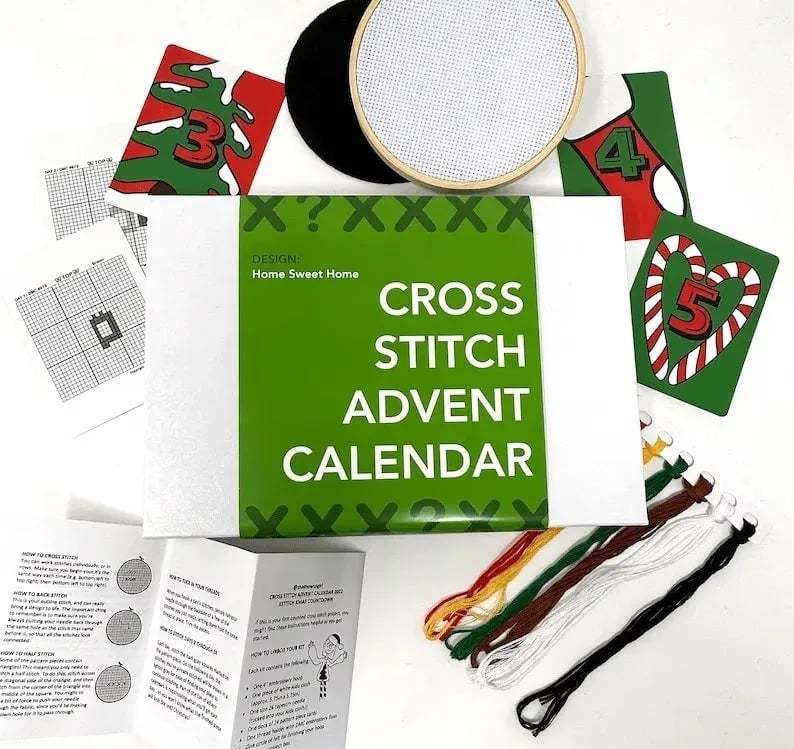 Cross Stitch Advent Calendar