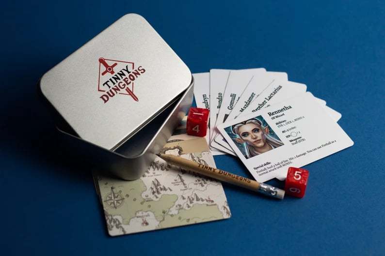 (🔥NEW YEAR SALE - 49% OFF) Minimalist Pocket RPG in a Tin Box