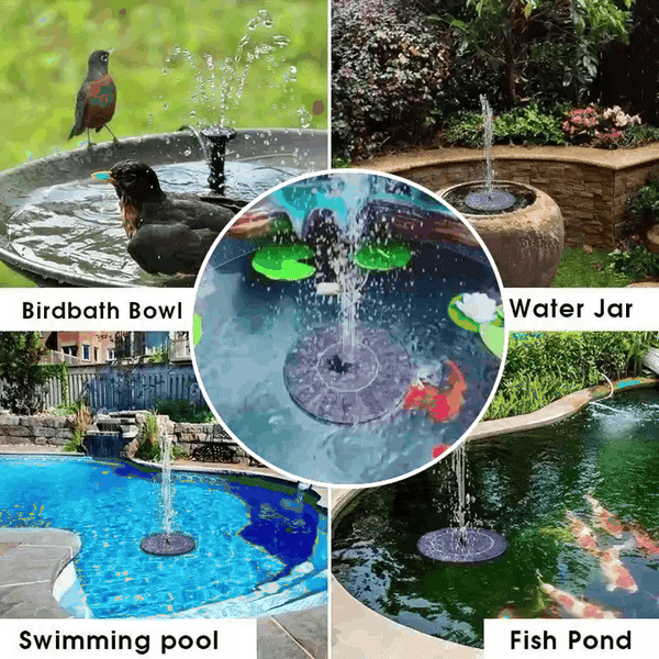 🔥2025 Hot Sale 49% OFF - Solar Powered Water Fountain