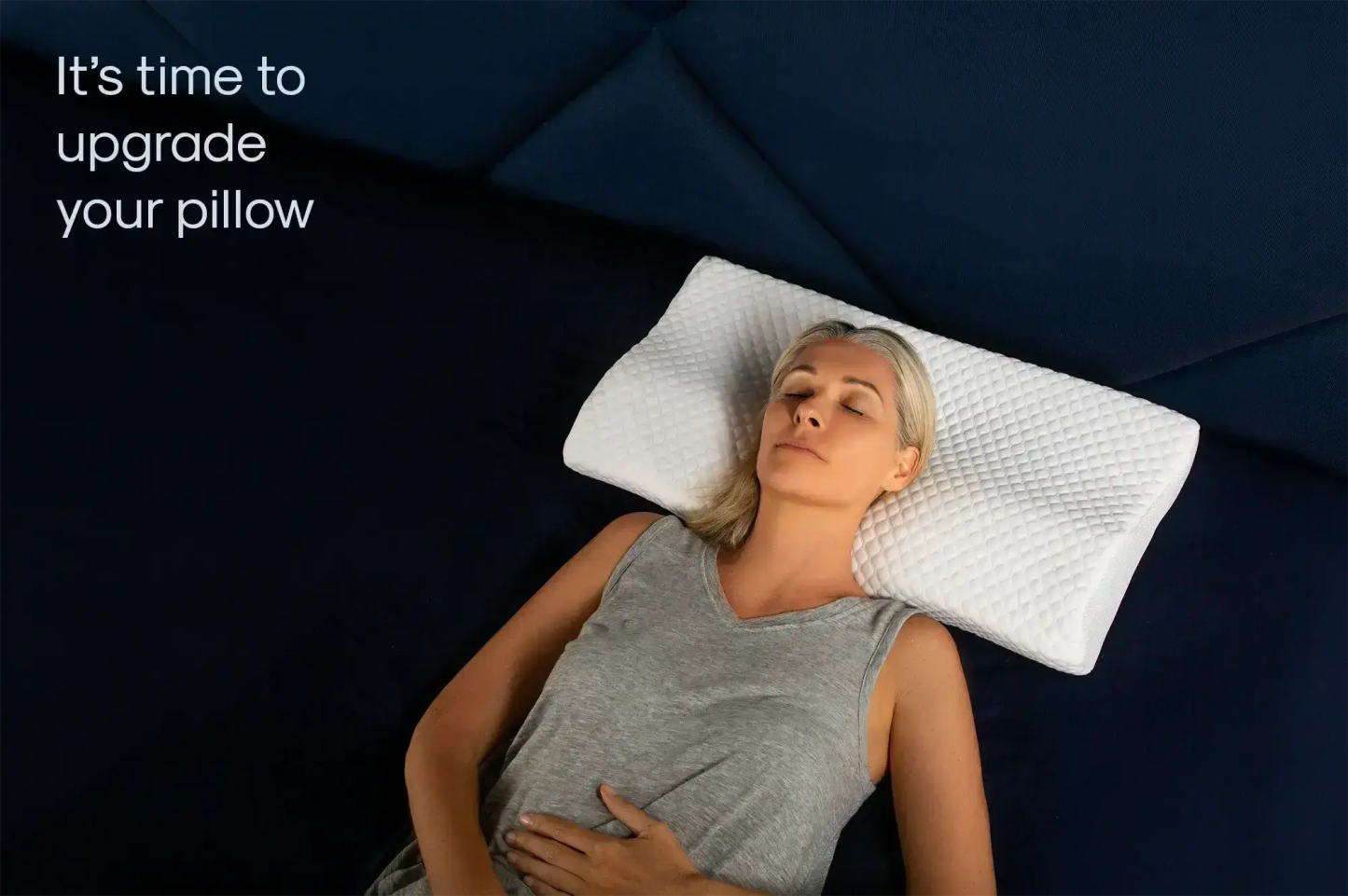 Amazideal Pain Relief Pillow - Sleep Better, Wake Up Pain-Free