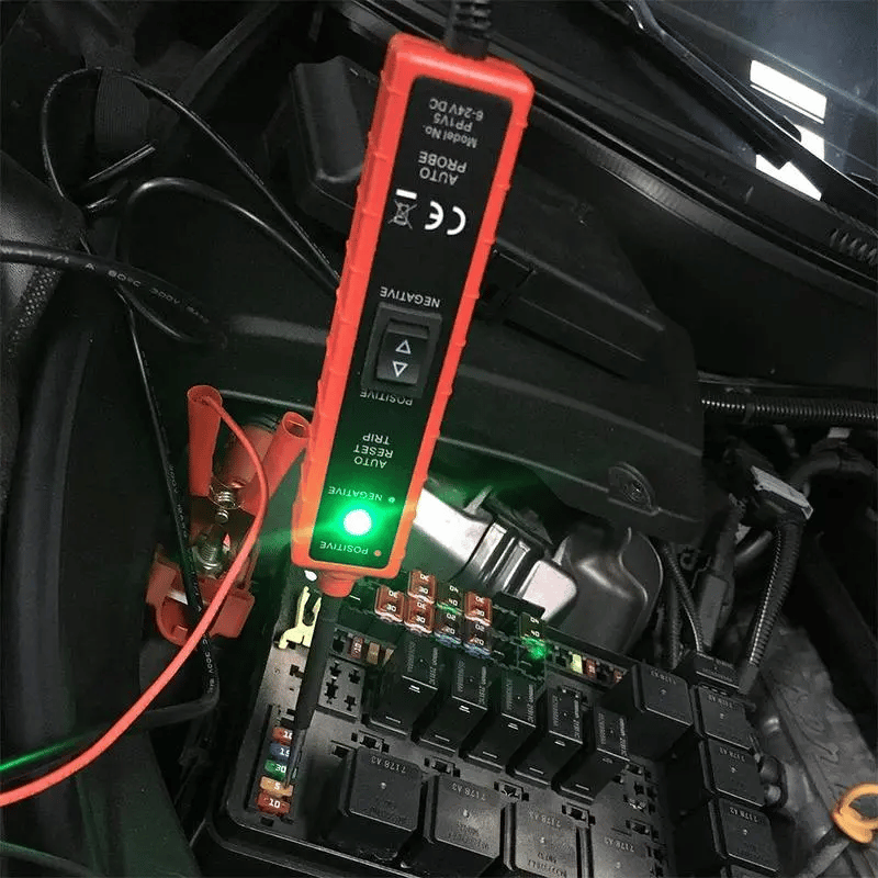 (🔥NEW YEAR SALE - 49% OFF) Car Electric Circuit Tester,  6-24V DC Automotive Multifunctional Drive Test Pen, Car Short Circuit/Open Circuit/Leakage Detection Tool