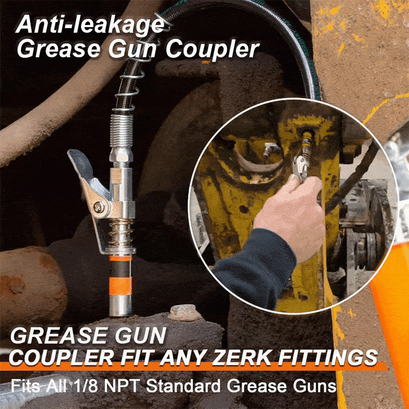 (🔥2025 Hot Sale -  49% OFF) High Pressure Quick Release Grease Coupler