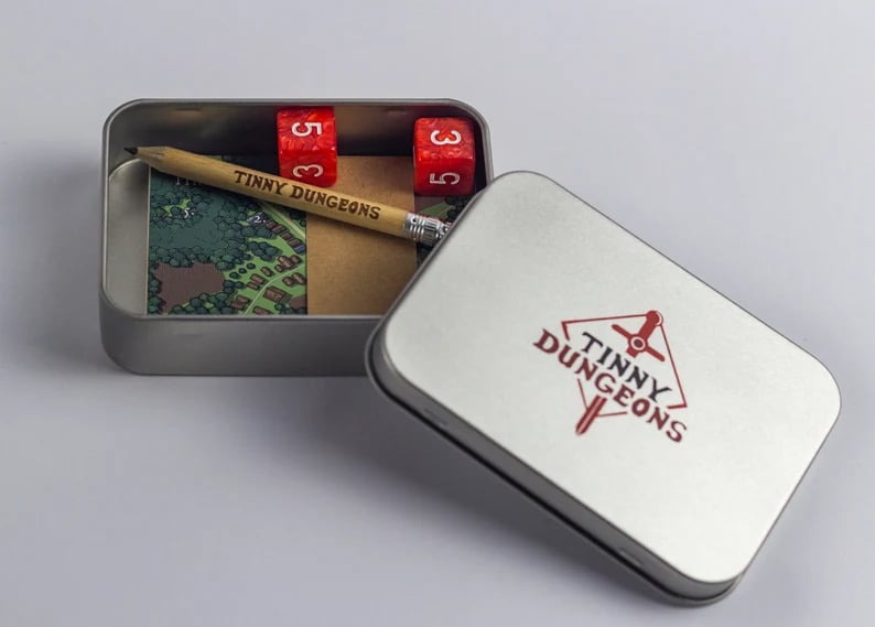 (🔥NEW YEAR SALE - 49% OFF) Minimalist Pocket RPG in a Tin Box