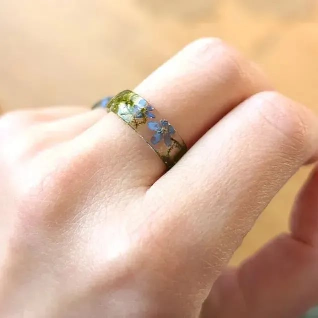 ✨Limited Sale 49% OFF✨Handmade Floral Ring