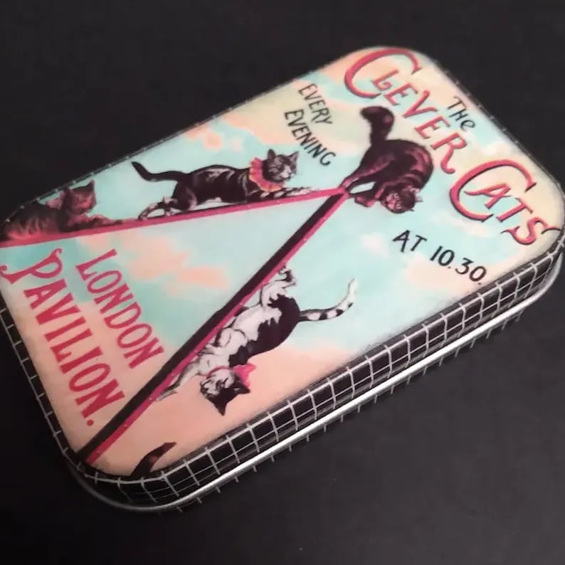 🔥2025 Hot Sale 49% OFF - Vintage Black Cat Tin