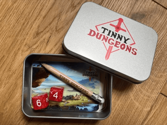 (🔥NEW YEAR SALE - 49% OFF) Minimalist Pocket RPG in a Tin Box
