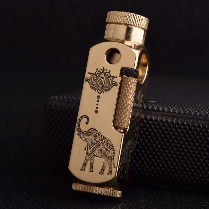 🔥Final Hot Sale-49% OFF🔥 Vintage Brass Kerosene Lighter