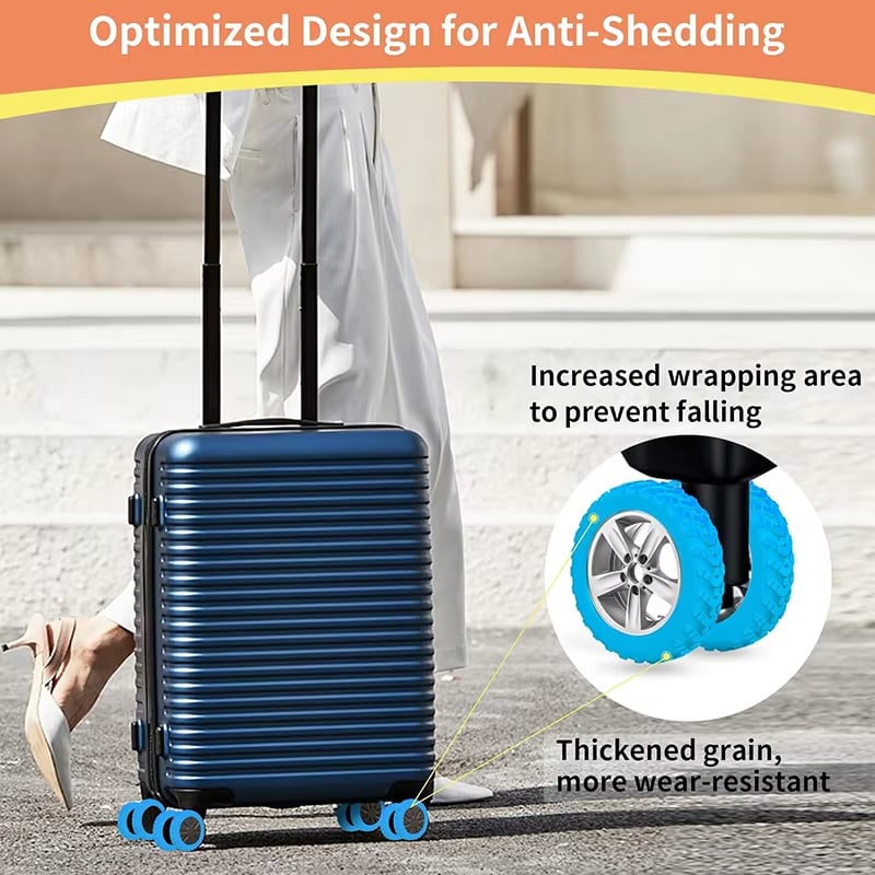 🔥2025 New Year Sale 49% OFF - Luggage Suitcase Wheels Protection Covers