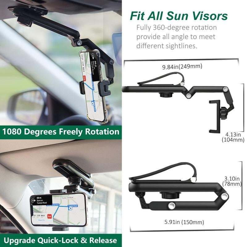 🔥2025 Hot Sale 49% OFF - 2025 New 1080° Multifunction Holder Car Phone Holder