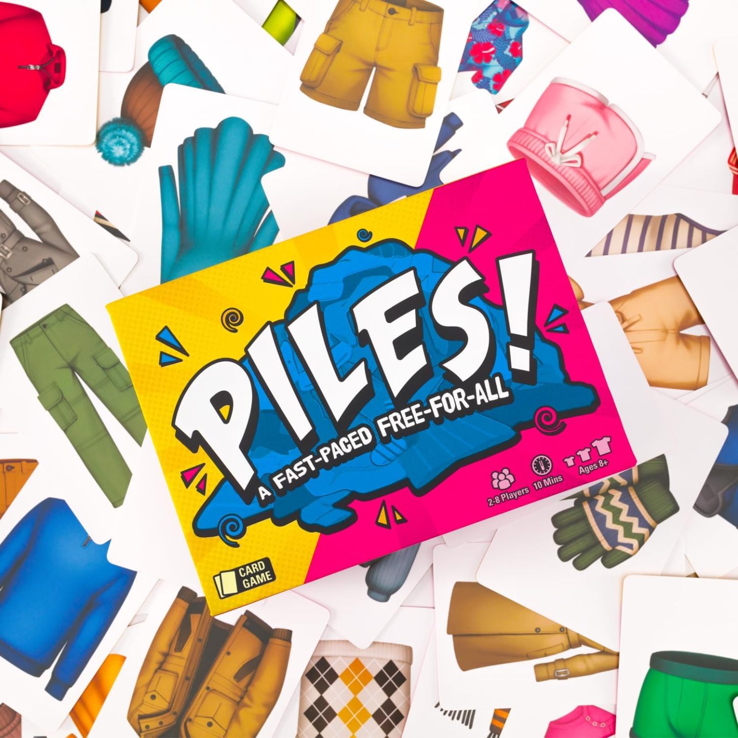 🔥2025 Hot Sale 49% OFF - PILES Card Game: Family Party Game for Kids, Teens, Adults, Couples, and Families